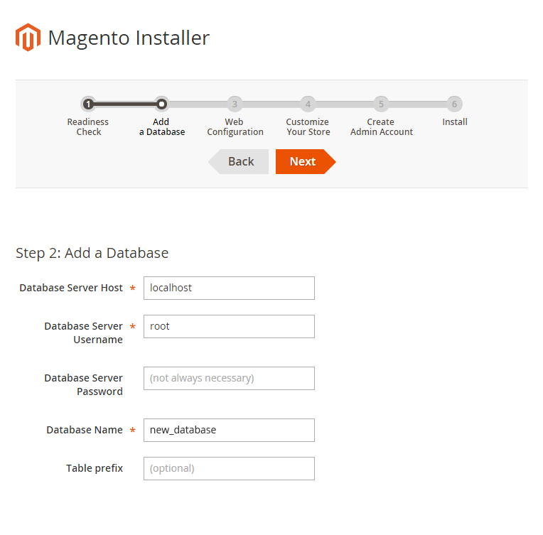 magento engine installation