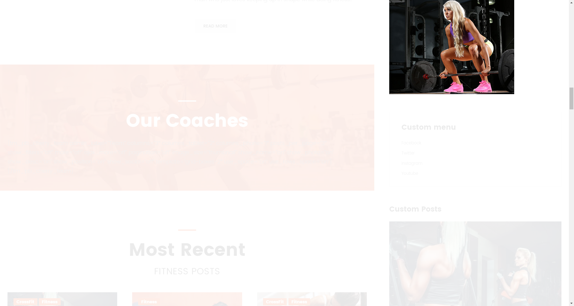 Banner widget
