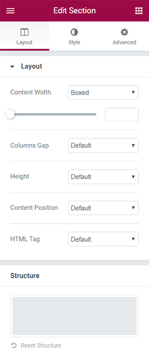 Insert Columns dialog