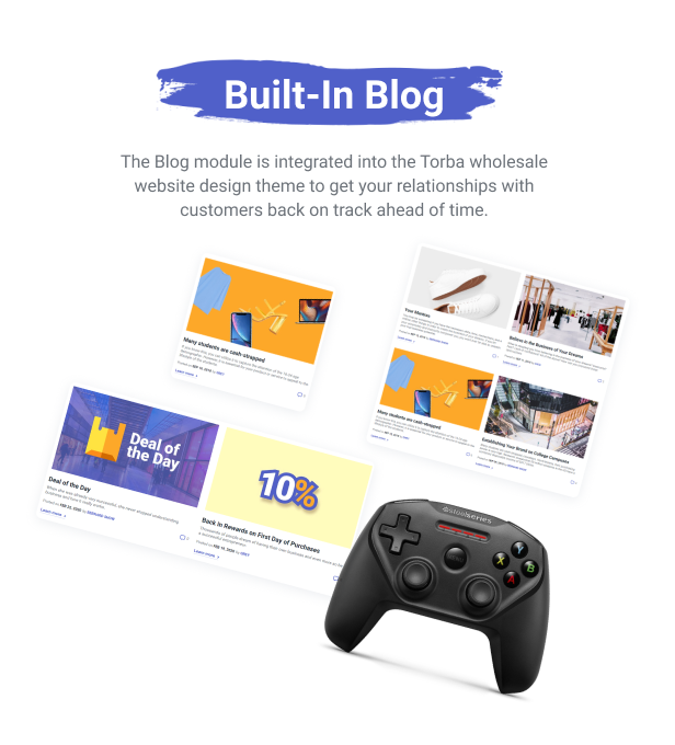 Torba Magento Theme - Wholesale Website Design for Marketplace and Retail - 5