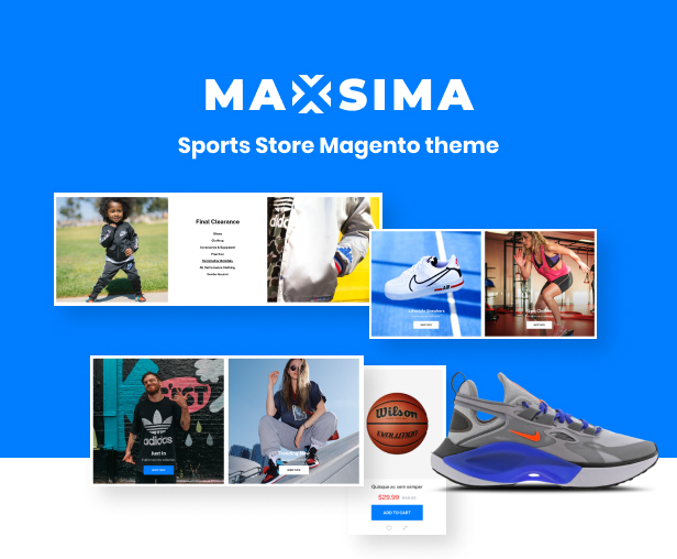 Maxsima - Sports eCommerce Magento 2 Theme - 2