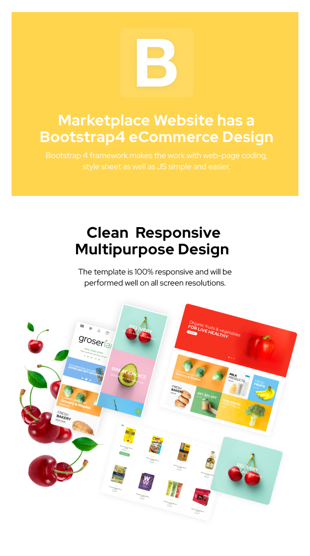 Groseriar - Food Delivery PrestaShop Theme, Online Supermarket - 5