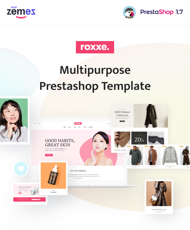 Roxxe - Responsive Multipurpose PrestaShop Theme - 1