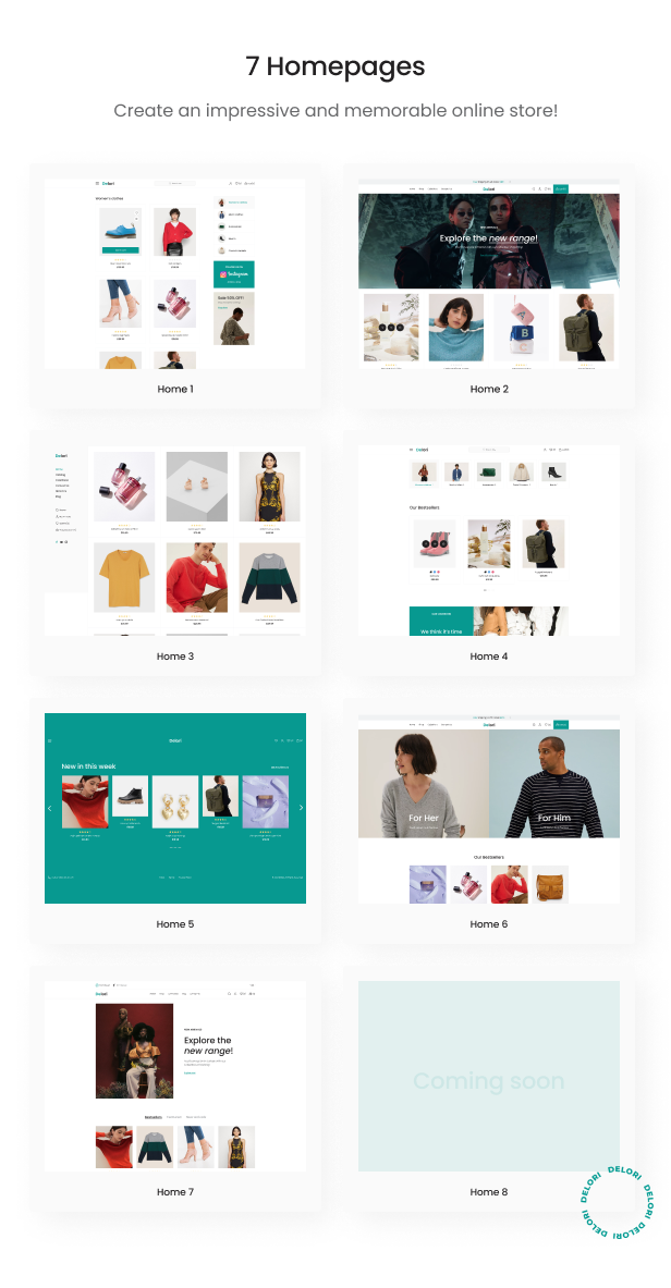 Delori - Shopify High Fashion Theme for Instagram Store - 5