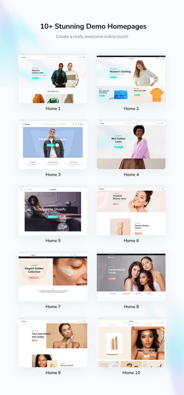 Mysterio - Multipurpose Shopify Sections Theme Store for Fashion and Beauty - 3