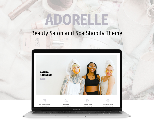 Adorelle - Beauty Salon and Spa Shopify Theme - 2
