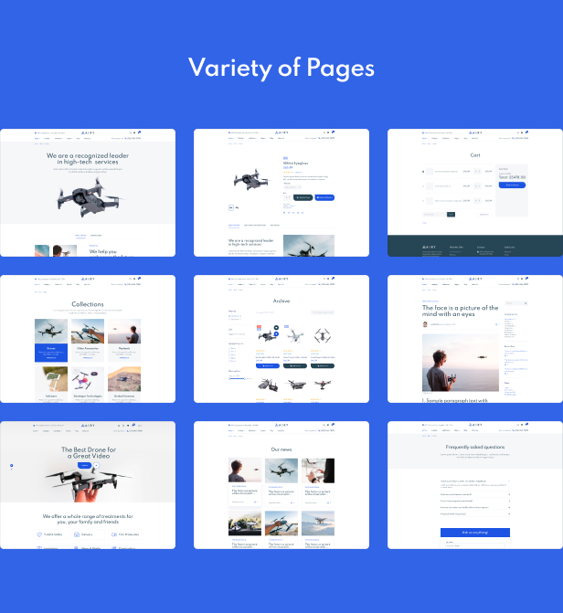 Airy - Drones Store Shopify Theme - 5