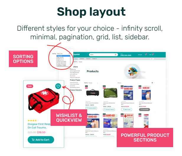 Apotek - Shopify Pharmacy eCommerce Store Theme - 5