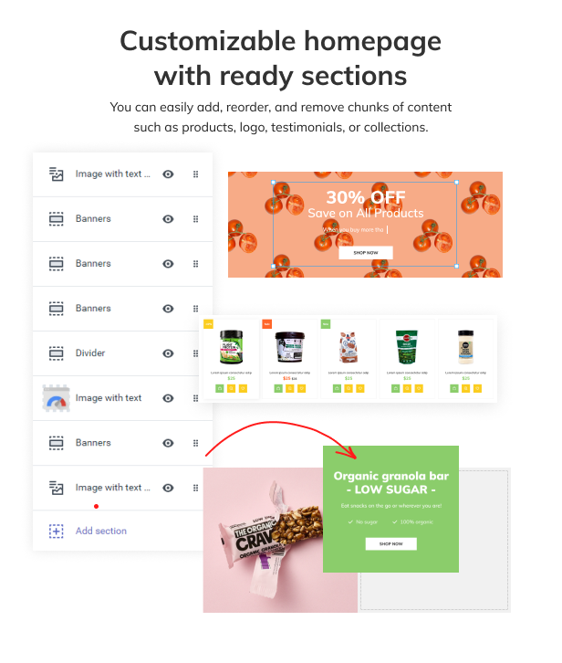 GreenMe - Organic Food, Vitamin Store Shopify Theme - 4