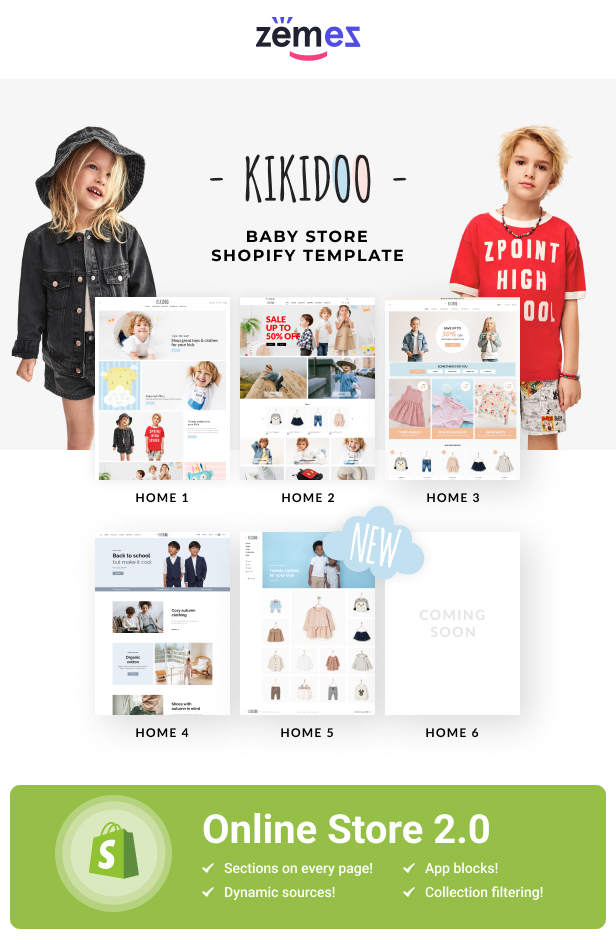 Kikidoo - Baby Store Shopify Theme - 2