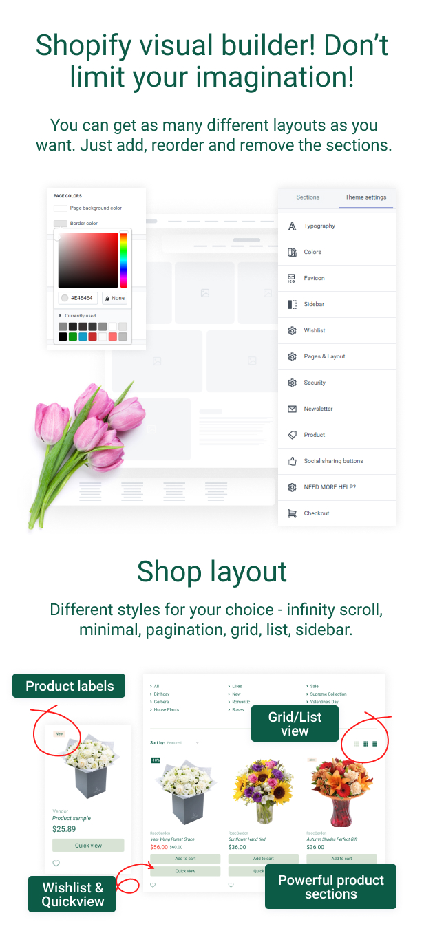 RoseGarden - Shopify Flower Shop Theme - 5