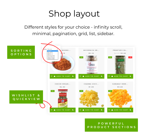 SpiceX - Shopify Condiment and Spices Online Store Theme - 7