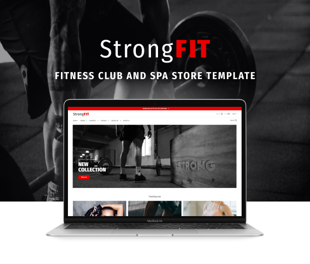 StrongFit - Fitness Club Shopify Theme for Beauty Spa Salon and Wellness Center - 2