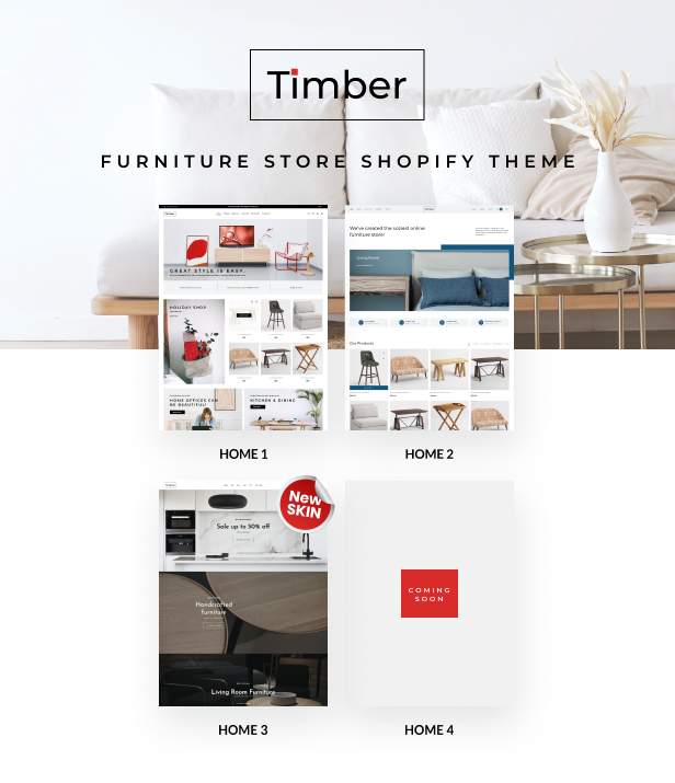 Timber - Shopify Themes Furniture Store - 1