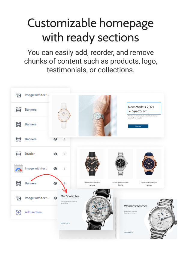 Timiza - Shopify Watch Store Theme - 4