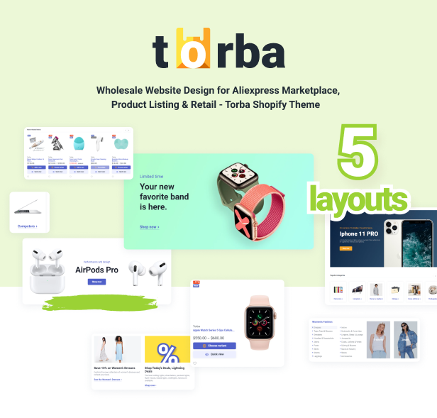 Torba Shopify Theme - Wholesale Website Design for Marketplace and Retail - 4