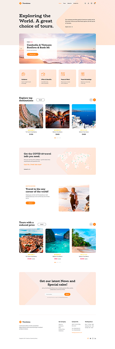 Tour and Travel Shopify Theme