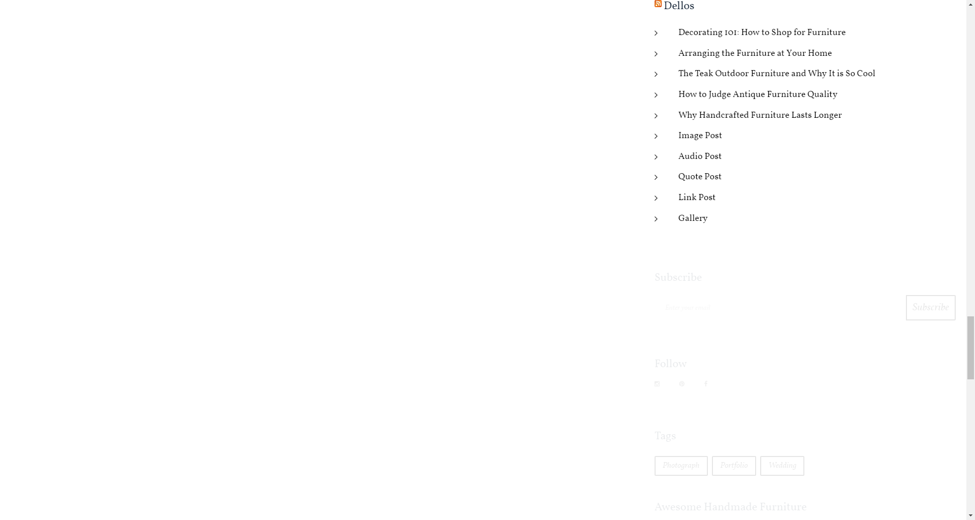 RSS widget