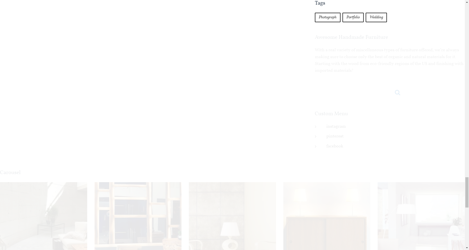 Tag Cloud widget
