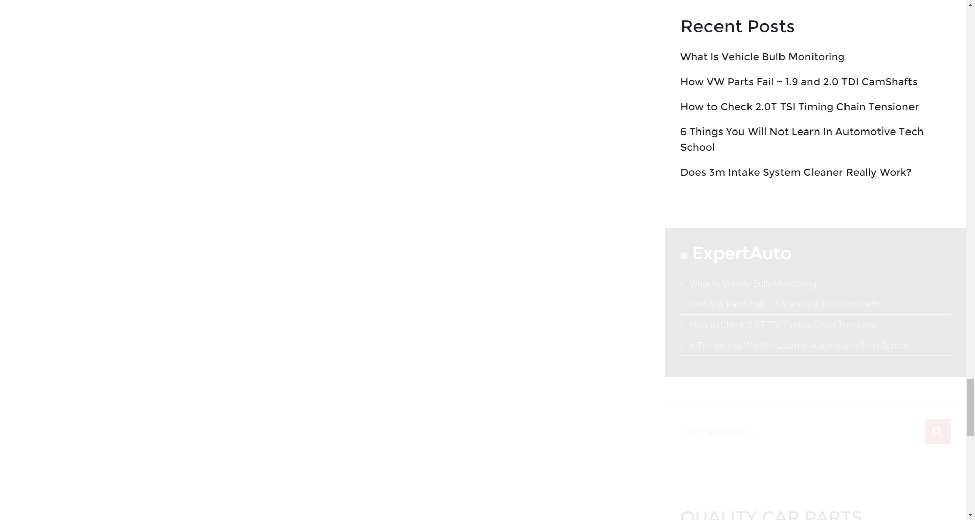 Recent Posts widget