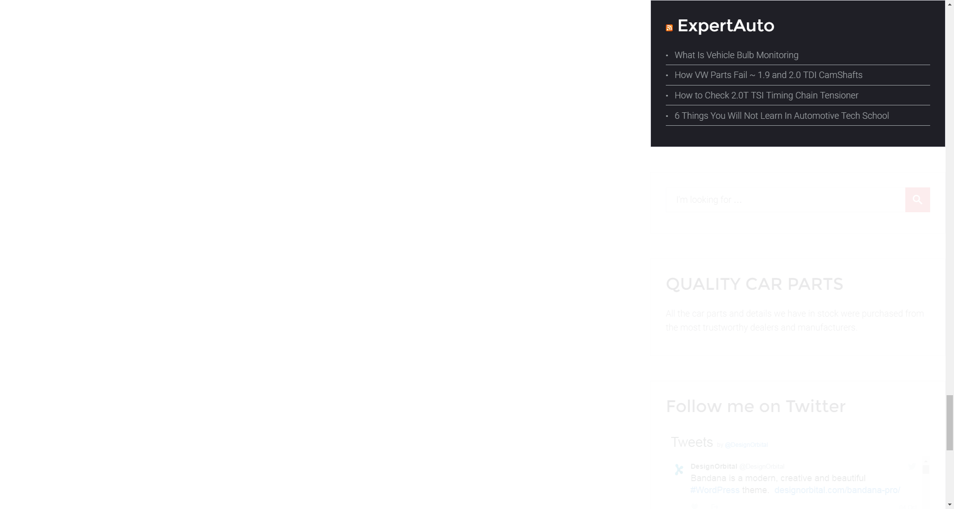 RSS widget