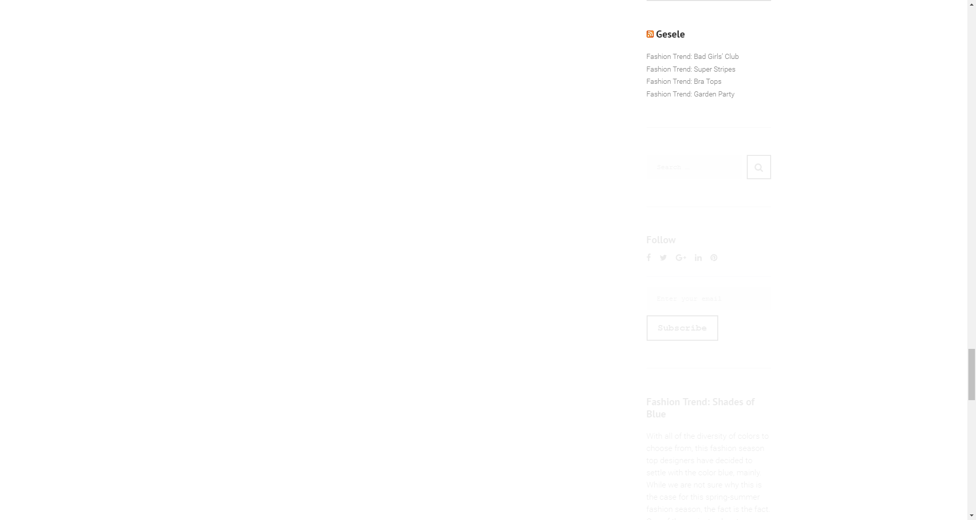 RSS widget