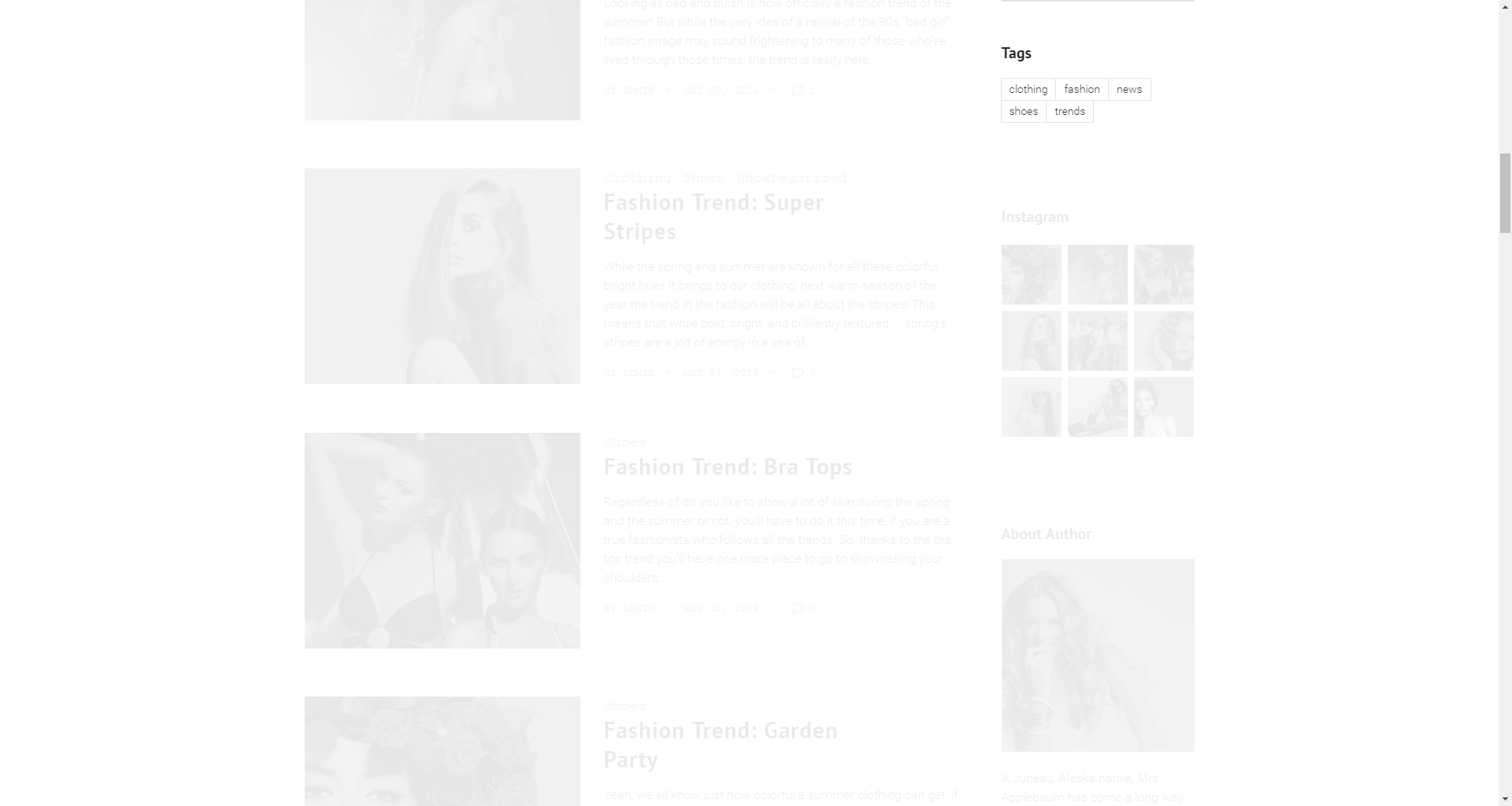 Tag Cloud widget
