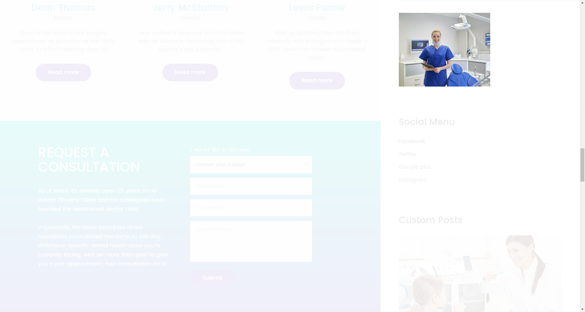 Banner widget
