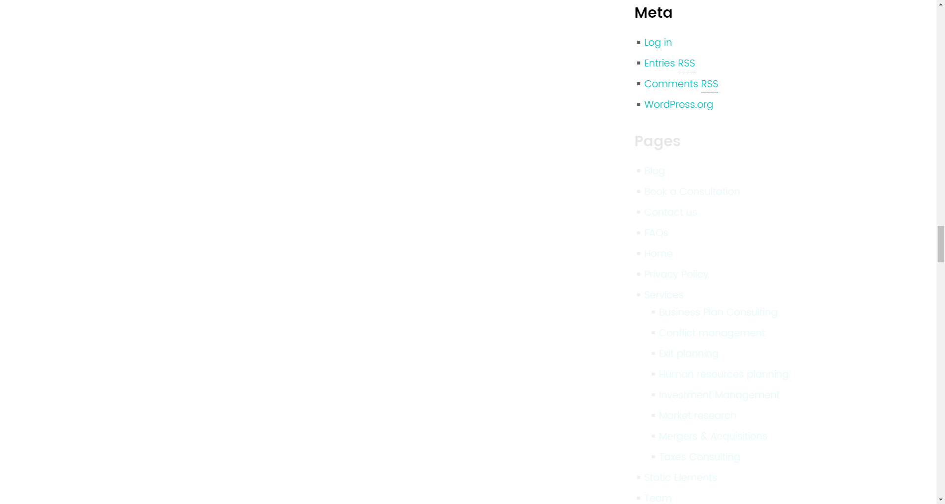 Meta widget